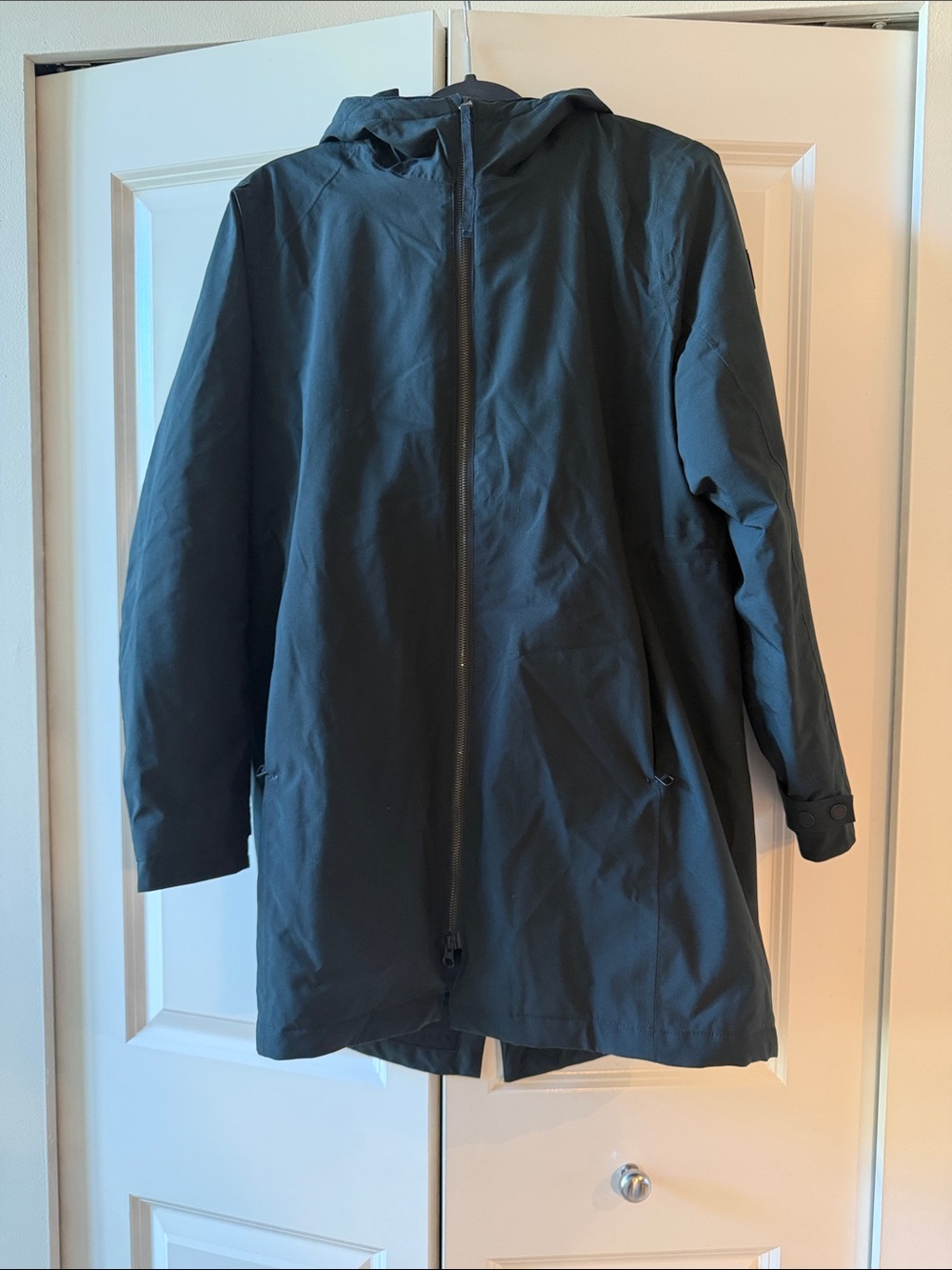 Lole Women's Black Hooded Winter Coat